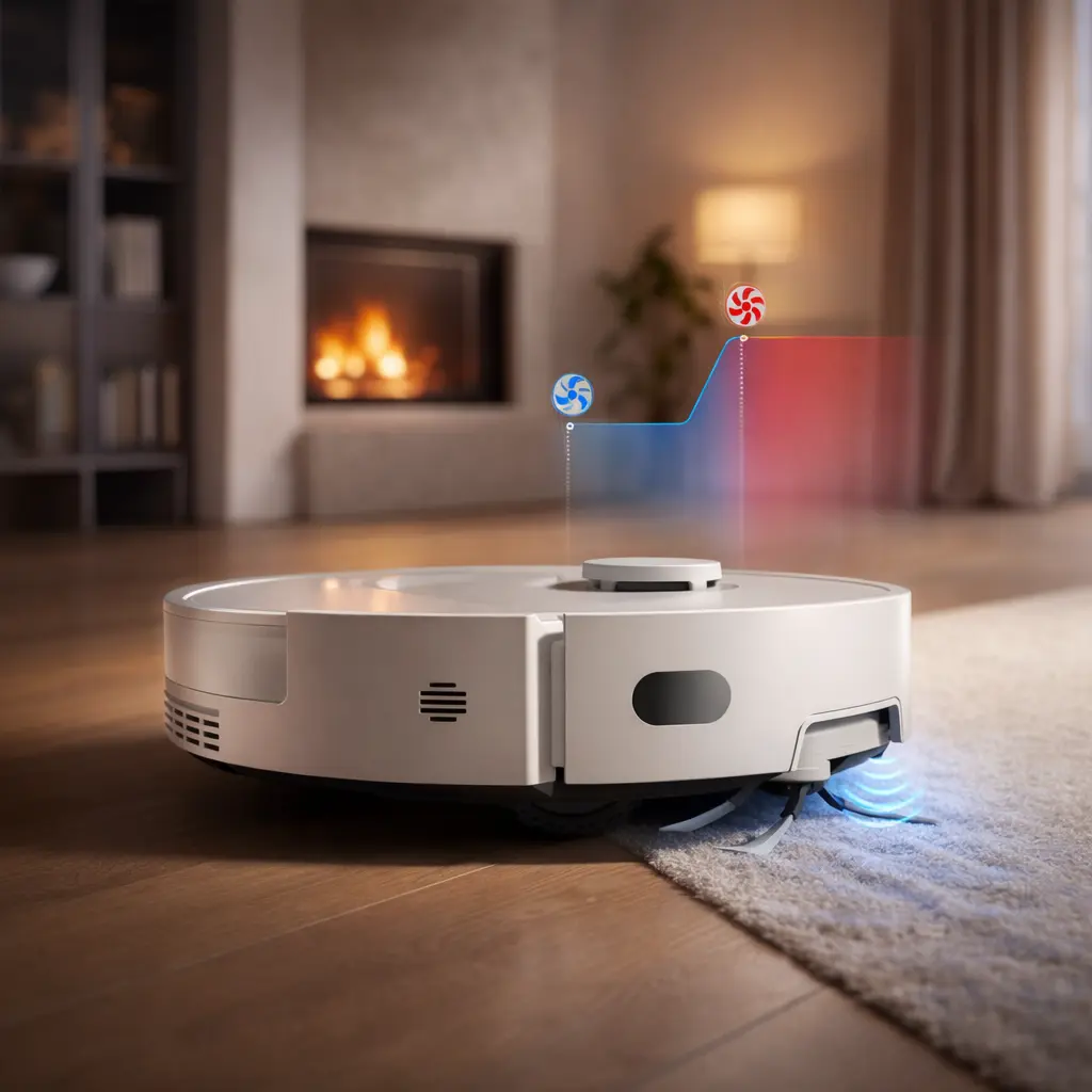 Robot aspirador Dreame D20 Pro Plus con base de autovaciado
